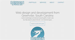 Desktop Screenshot of design.thomasazar.net